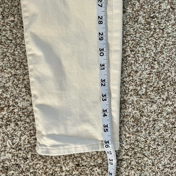🦋 Express White Super High Rise Slim Jeans 0 0R - Picture 7 of 8